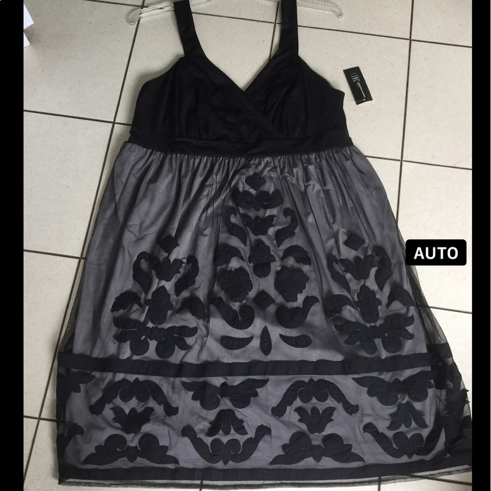 INC Black Sleeeless Dress size 2X NWT